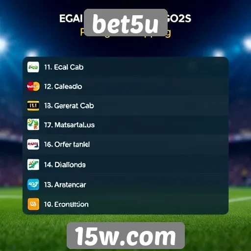 Comparativo das opções de pagamento na bet5u